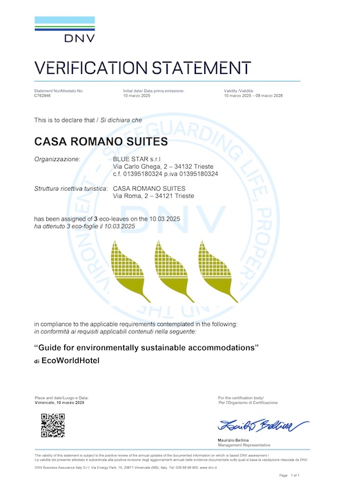 Verification Statement